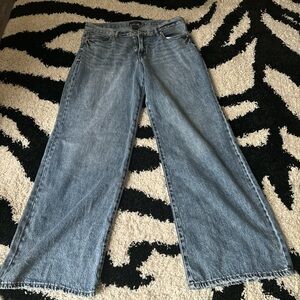 wide leg jeans size 9